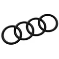 Produktbild: Audi 8W9071802 Zeichen Ringe Black Edition Emblem Blackline Logo schwarz
