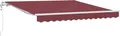 Produktbild: vidaXL Markise Automatisch Burgunderrot 300x250 cm