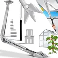 Produktbild: KESSER® Automatischer Fensteröffner für Gewächshaus 7,5 kg Hubkraft 45cm Öffnungshöhe stufenloser Öffnungswinkel Fensterheber automatisches Öffnen und Schließen durch Temperatursteuerung
