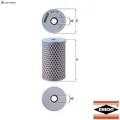 Produktbild: HYDRAULIKFILTER LENKUNG HX 15 FÜR RENAULT TRUCKS MASCOTT/Platform/Chassis/Van