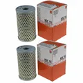 Produktbild: 2x MAHLE / KNECHT Hydraulikfilter für Automatikgetriebe HX 15 Iveco Daily I