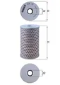 Produktbild: Hydraulikfilter Lenkung MAHLE HX 15 für MERCEDES RENAULT IVECO VARIO T2 60,0mm 2