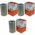 Produktbild: 3x MAHLE / KNECHT Hydraulikfilter für Automatikgetriebe HX 15 Mercedes-Benz