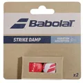 Produktbild: Babolat - 2er-Set Grips Modell Strike Damp, für Schläger Modell Pure Strike, Vibrationsdämpfer Rot, Einheitsgröße, Maximale Vibrationsabsorption, Tenniszubehör