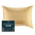 Produktbild: Seidenkissenbezug 40 x 80 cm für Haar und Haut Kissenbezüge Seide 19 Momme Go...
