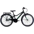 Produktbild: Kinderfahrrad - troX 24 Zoll 3-Gang | ab 8 Jahre - Black/Green