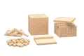 Produktbild: Wissner® aktiv lernen Lernspielzeug Dienes Grundsortiment naturfarben, RE-Wood® (121-St), RE-Plastic®