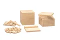 Produktbild: Dienes Grundsortiment naturfarben 121 Teile RE-Wood® Dezimalrechnen Mathematik