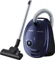 Produktbild: SIEMENS Bodenstaubsauger synchropower VS06A111, Made in Germany, Hygiene-Filter, kompakt, 600 W, mit Beutel, für Hartboden/Teppich, hohe Saugkraft, integriertes Zubehör, blau