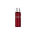 Produktbild: THERMOS Isolierflasche  STAINLESS KING , rot , Edelstahl