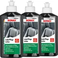 Produktbild: 3x 250ml SONAX LEDERPFLEGELOTION GLATTLEDER KUNSTLEDER REINIGER PFLEGE FARBLOS