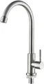 Produktbild: Stehende Küchenarmatur Ibergrif M18703 silber Wasserhahn