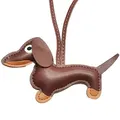 Produktbild: Casiler Süße Welpe Hundetasche Anhänger Key Chain Mode Pu Leder Dackel Dackel Ringzubehör