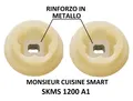 Produktbild: 2X Gelenk Buchse Metall Silvercrest Monsieur Cuisine Smart SKMS 1200 A1