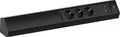 Produktbild: BACHMANN Steckdosenleiste CASIA 2 932.106 | 3-fach Schutzkontakt | USB-A/C 22W | 2m Kabel | Aluminiumprofil | schwarz