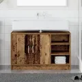Produktbild: vidaXL Spültischschrank Altes Holz 90x29x55 cm Holzwerkstoff