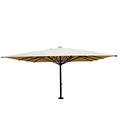 Produktbild: Mendler Gastronomie-Luxus-Sonnenschirm HWC-D20, XXL-Schirm Marktschirm, 5x5m (Ø7,2m) Polyester/Alu 90kg - creme