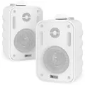 Produktbild: Power Dynamics BC30V Lautsprecher Set 60 Watt, 100 Volt, 8 Ohm Innen- und Außenlautsprecher, Lautsprecher Boxen IP56, 2 Wege Speaker, In- Outdoor Speaker, Installationslautsprecher Weiß