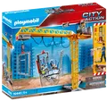 Produktbild: PLAYMOBIL City Action Baustelle Baukran Bagger Kran LKW Abriss Fahrzeug Radlader