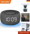 Produktbild: Kompakter Radiowecker mit 4 Wecktönen und dimmbarem Display für das Schlafzimmer