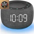 Produktbild: Digitaler Radiowecker Buffbee 7-farbiges Nachtlicht Full Range Display Dimmer