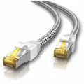 Produktbild: Primewire Patchkabel CAT 7 Rohkabel mit Braiding, Gigabit Ethernet LAN Kabel 10 Gbit/s S/FTP PIMF, Netzwerkkabel - 20m