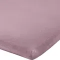Produktbild: Erwin Müller Topper-Spannbettlaken Freising Elasthan-Jersey-Stretch - Mauve Größe 90x190 cm - 100x220 cm - dehnbar, antipilling, bügelfrei, Rundumgummi
