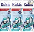 Produktbild: Kukident Kukis Zahnspangen-Reiniger - Tabs zur Reinigung von losen Zahnspangen - 3 x 60 Tabletten