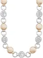 Produktbild: s.Oliver Jewelry 9239436 - Collier bicolor mit Kristallen Ketten Ketten