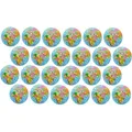 Produktbild: 24x Weltkugel Globus Erde Schaumstoffball Softball Knautschball Ø 6 cm Knetball Stressabbau