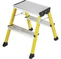 Produktbild: KRAUSE Trittleiter Krause 130044 Aluminium Doppel-Klapptritt klappbar Arbeitshöhe (max)