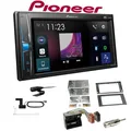Produktbild: Pioneer Multimedia Autoradio Bluetooth DAB+ für Ford Focus II 2004-2008 schwarz