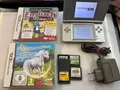 Produktbild: Nintendo DS Lite Spielekonsole Handheld Touchscreen Silber USG-001 + 6 Spiele