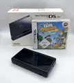 Produktbild: Nintendo DS Lite Konsole in Schwarz mit OVP, Spiel und Tasche (Wackelkontakt)