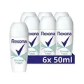 Produktbild: Rexona Deo Roll-On Shower Fresh Anti Transpirant mit 48 Stunden Schutz gegen Körpergeruch und Achselnässe 6x 50 ml