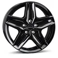 Produktbild: 1x BORBET DESIGN CWZ black glossy 7.5Jx18 5x120 ET53