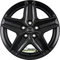 Produktbild: 4x Borbet CWZ black glossy 7.5x18 ET53 - LK5/120 ML65.1 Felge Alu