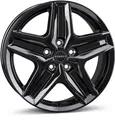 Produktbild: 4x Alufelgen Borbet CWZ black glossy 7,5x18 ET53 LK5 120 18 Zoll Felgen Alu