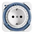 Produktbild: Theben 0260030 theben-timer 26 Analoge Zeitschaltuhr für den Innenbereich,1 Kanal, Steckdosen-Schaltuhr, Zeitprogrammstecker, bis zu 400 W LED Schaltleistung, Schaltzustandsanzeige