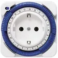Produktbild: Theben 260030 Steckdosen-Zeitschaltuhr analog Tagesprogramm 3500 W IP20