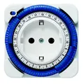 Produktbild: Theben Zeitschaltuhr analog 230V 16A Steckdose Timer Schuko IP20 weiß