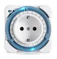 Produktbild: Theben-timer 26 Analoge Steckdosen-Zeitschaltuhr Tagesprogramm, mechanisch