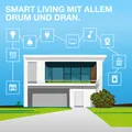 Produktbild: OSRAM Schlanke Wandleuchte mit integrierter, per app ausrichtbarer Kamera, Ferns