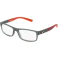 Produktbild: Nike 7090 Unisex-Brille inkl. Gläser Vollrand Quadratisch Kunststoff-Gestell 53/17/140, grau