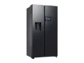 Produktbild: SAMSUNG RS90F65EDFEF RS94F Side-by-Side (621 l, D, 1784 mm hoch, Premium Black Steel)
