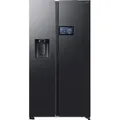 Produktbild: SAMSUNG RS90F65EDFEF RS94F Side-by-Side Premium Black Steel - Schwarz