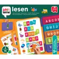 Produktbild: Jumbo Spiele ich lerne lesen Lernspiel Kinderspiel Buchstabieren Großbuchstaben