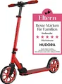 Produktbild: HUDORA Scooter Up 200 - klappbar, höhenverstellbar, mit Ständer - Roller Tretroller Cityroller - Red