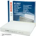 Produktbild: BOSCH M 2057 Innenraumfilter für Audi A1 A2 Mercedes Seat Ibiza Skoda Fabia