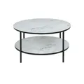 Produktbild: Couchtisch rund Bergeggi , weiß , Maße (cm): H: 45  Ø: 80